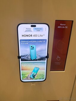 Nový Honor 400 lite Marrs Green koupený 21.12.2025 - 2