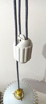 Stahovací lustr dle vlastního výběru stínítka i keramiky - 2