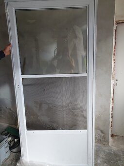 Hliníkové dveře - nové - 2