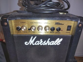Prodám kytarové kombo Marshall s kabelem - 2