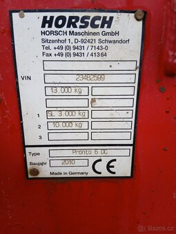 Prodáme sečku Horsch Pronto 6 DC. - 2