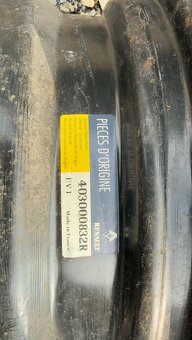 Ocelový disk 16" 6Jx16 H2 ET39 - 2