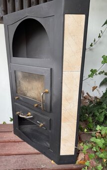 Prodám krbová kamna Haas Rukov beta mini - 2