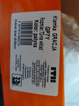 Dveřní klika-vložka 72 - 2