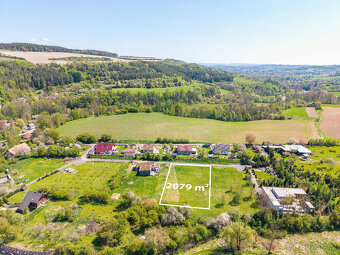 Prodej stavebního pozemku 2079 m² - 2