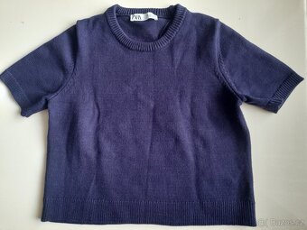 TMAVE MODRE TRICKO - vel. L - 2