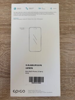 TOP Ochranné sklo iPhone 15 - 2