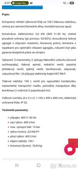 Kompresor güde 580/10/100 50073 - 2