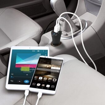 Technaxx Rodinná nabíječka do auta 4x USB (4x max. 2,4A), (T - 2