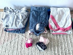Set dívčího oblečení 0 - 1,5 let (cca. 30 Ks) - 2