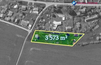 Prodej stavebního pozemku 3573 m² - 2
