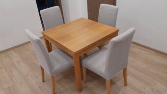 Rozkládací jídelní stůl IKEA 90x90/130/170 cm - 2