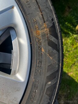 Letní pneu 225/55 r17 Audi - 2