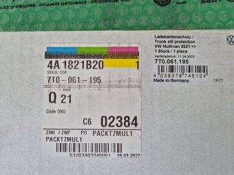 ochranná a ozdobná lišta zadního nárazníku design ušlechtilé - 2