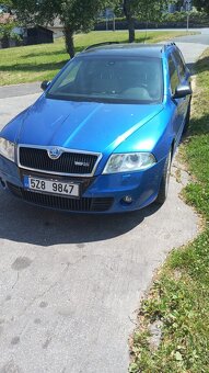 Octavia combi RS - bouraná levá zadní náprava - 2