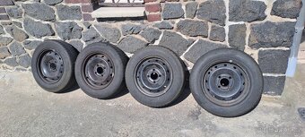 4x letní Dunlop 155/70R13 75T s disky Saxo - 2