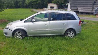 Opel zafira 1.7 cdti (nepojizdné na díly jako CELEK ) - 2