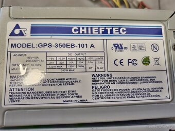 2x zdroj do pc 350w a 1x 405w. - 2