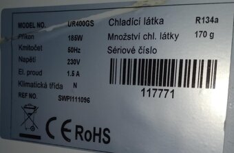 Vitrínová lednice Nordline - 2