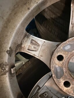 Alu kola 18” 5x112 Mercedes a zimní pneu 245/45/R18 - 2