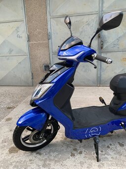 Elektrický skutr EFichtl elektrokolo dojezd 130km - 2