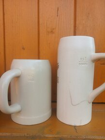 Keramické půllitry korbele - 2