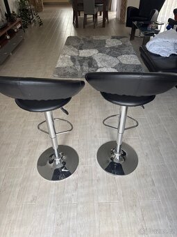 Barová otočná židle 2x - 2