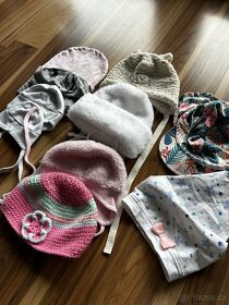 dětské čepice - 2