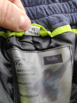 Lyžařské kalhoty CRANE, vel. 146/152 - 2