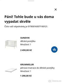 Dětská postýlka IKEA - 2