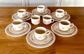 Starý krásný anglický snídaňový porcelán - 2