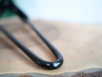 Industrial Hairpin Podnož Noha 2 ramenná Černá - 2. jakost - 2