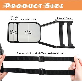 Univerzální karavanová prodlužovací zrcátka - 2