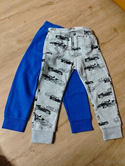 Nové tepláky 98/104 F&F 2ks - 2