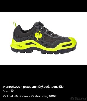 Pracovní boty MIX velikost 40 - 2