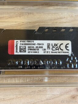 Kingston FURY 2x8gb 3600mhz CL17 - 2