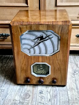 Starožitné rádio L.L.Lucien Levy,3688, rok 1935, Paříž - 2