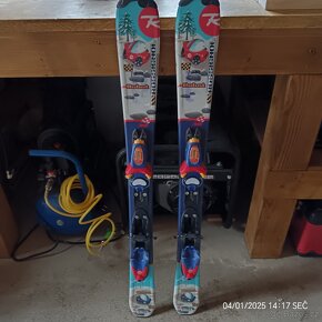 Dětské lyže Rossignol 100 cm a lyžařské boty Tecnica - 2