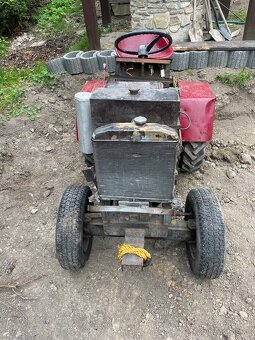 Malotraktor, traktor domácí výroby - 2