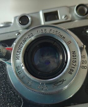 Zorki + 50/3.5 Industar 22 - 2