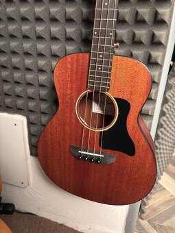 Akustická baskytara Harley Benton GS-Travel-E Bass Mahog - 2