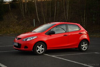 Mazda 2, 1,3i B r.v. 2009, 55kW, první majitel - 2