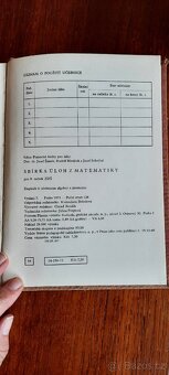 Sbírka úloh z matematiky pro 9.třídy - Šimek, Horáček - 2