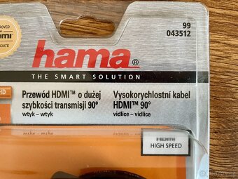 HAMA vysokorychlostní kabel HDMI "vidlice-vidlice" NOVÝ - 2