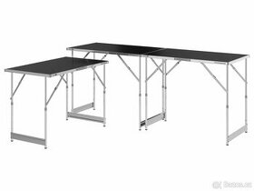 Stabilní hliníkový stůl/prodejní pult na kempování - 2