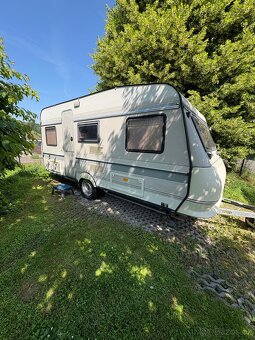 Prodám karavan hobby classic 470, předstan, mover - 2