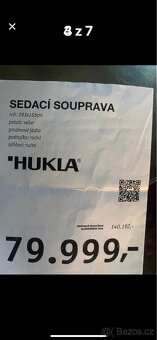 Luxusni nova rohova sedacka Hukla - 2