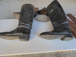 VYSOKÉ DÁMSKÉ CELOKOŽENÉ BOTY - 2