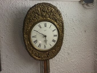 Staré dvouzavažové řetízkové hodiny - 2