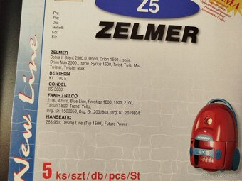 Sáčky do vysavače ZELMER  Z5 - 2